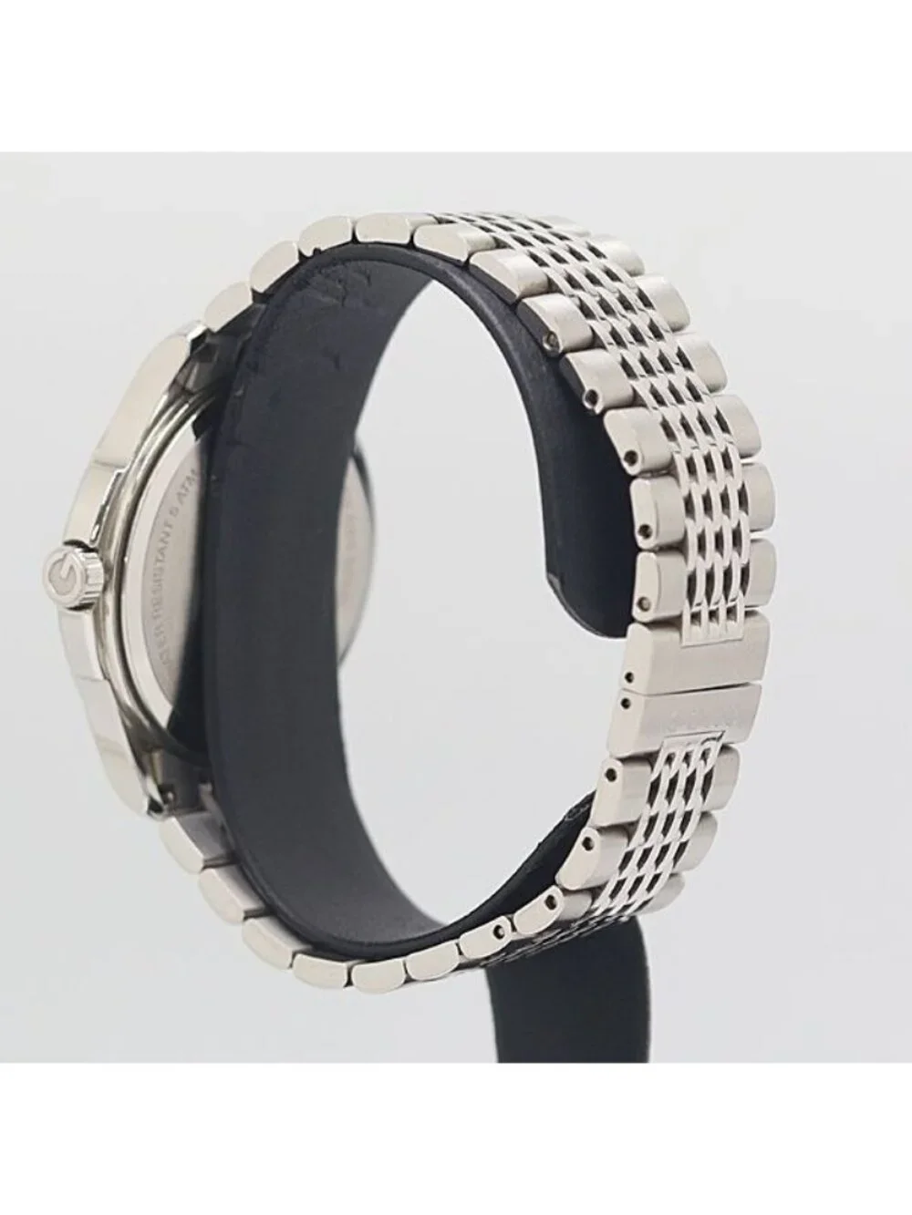Gucci Box 3 Frames Timeless 126.4 Quartz Date Silver Dial Watch